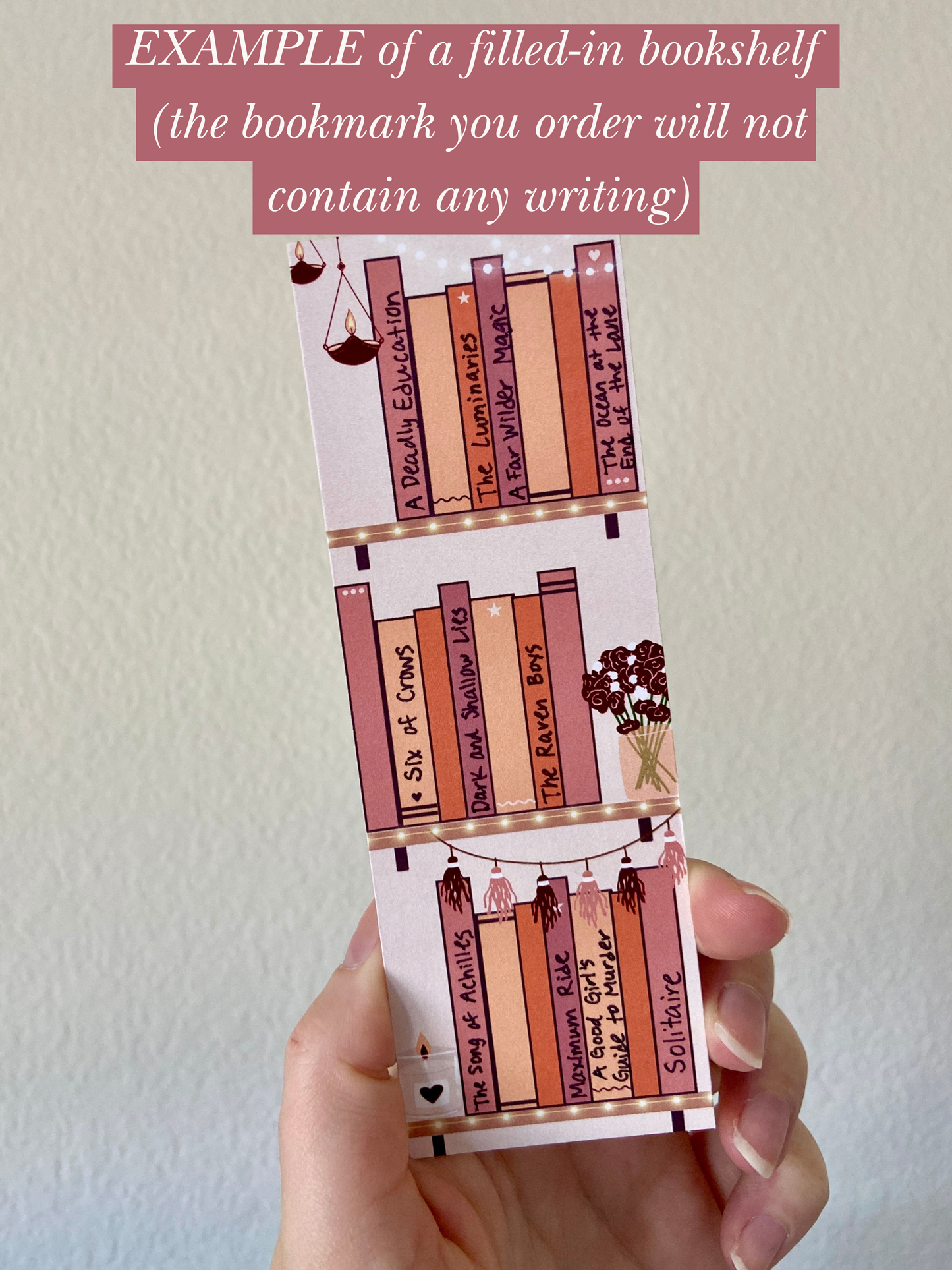 Book Tracker Bookmark